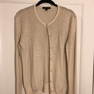 Ann Taylor Gold Cardigan 💫